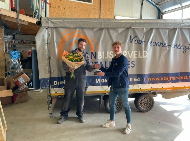 Stefan en Strevon hebben de samenwerking succesvol afgerond