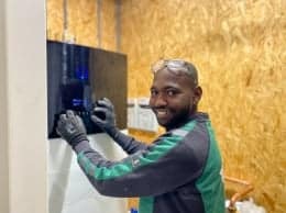 Zij-instromer aan het werk