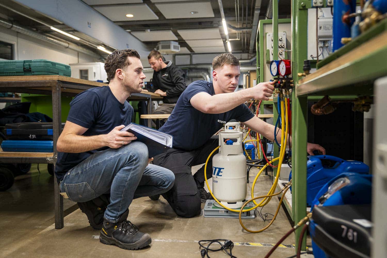 Opleiding installatiemonteur: installateur koelinstallatie